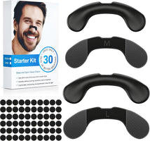 Nasal Strips for Snoring, Extra Strength Nose Strips for Congestion Improve Breathing Sleeping Quality, Snoring Solution for Running, Anti Snore Devices for Men Women All Night Comfort, 30 Counts